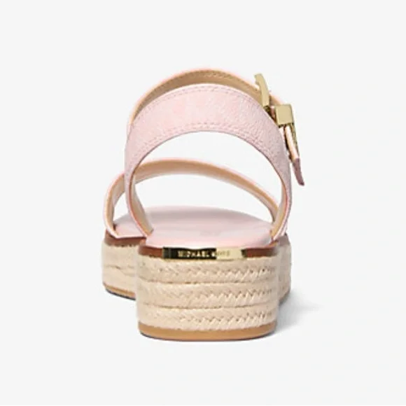 Michael Kors Pink Sandals with Ankle Strap - Picture 3 of 4
